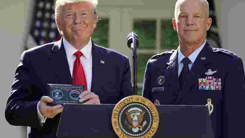 Donald Trump a lancé un commandement militaire de l'espace