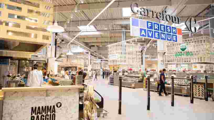 Carrefour teste à Dijon 'Next', son nouveau concept d'hypermarché avec un grand espace bio