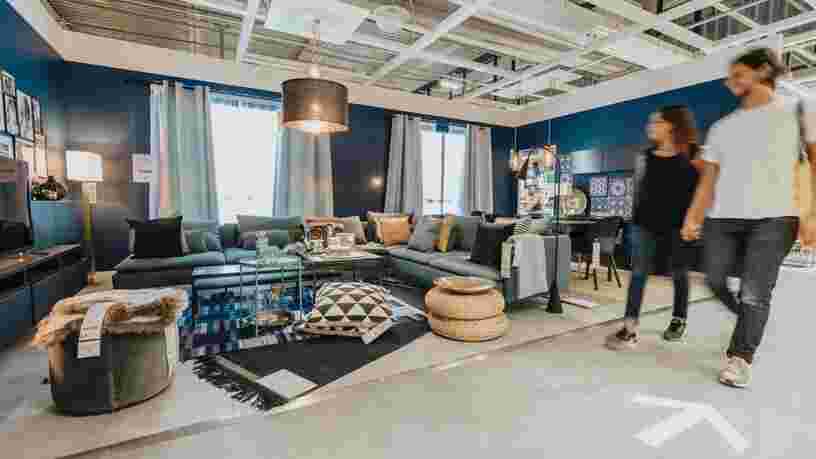 Voici à quoi ressemble le magasin Ikea qui a ouvert à Lyon, le plus grand de France
