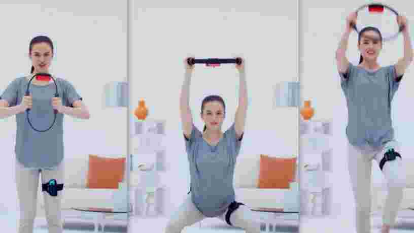 Nintendo dévoile 'RingFit Adventure', un nouveau jeu de fitness pour Switch livré avec un anneau de pilates
