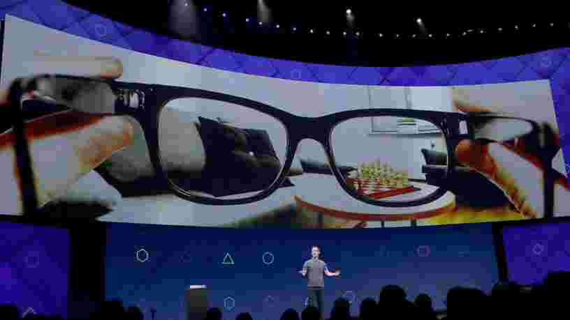 Facebook et Luxottica travailleraient ensemble sur des lunettes intelligentes