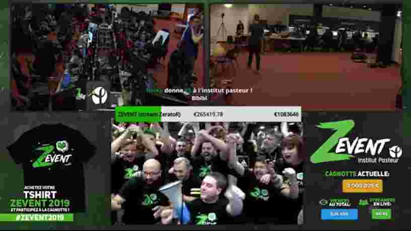 Z Event : des gamers récoltent 3,5 M€ au profit de l'Institut Pasteur en jouant en ligne pendant 50 heures
