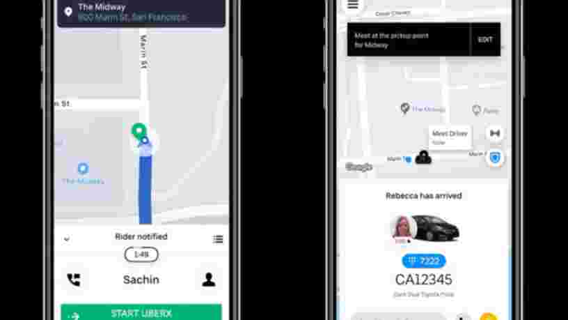 Uber travaille sur un système ultrasons pour s'assurer que vous montiez dans la bonne voiture