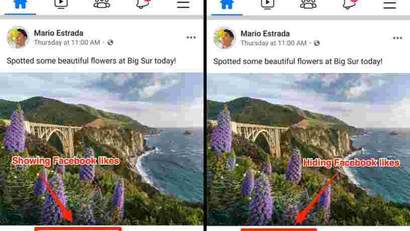Facebook fait comme Instagram et commence à cacher les likes des utilisateurs