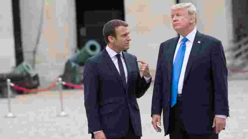 Donald Trump a-t-il comparé Emmanuel Macron à Napoléon ? Son tweet a en tout cas bien faire rire les internautes