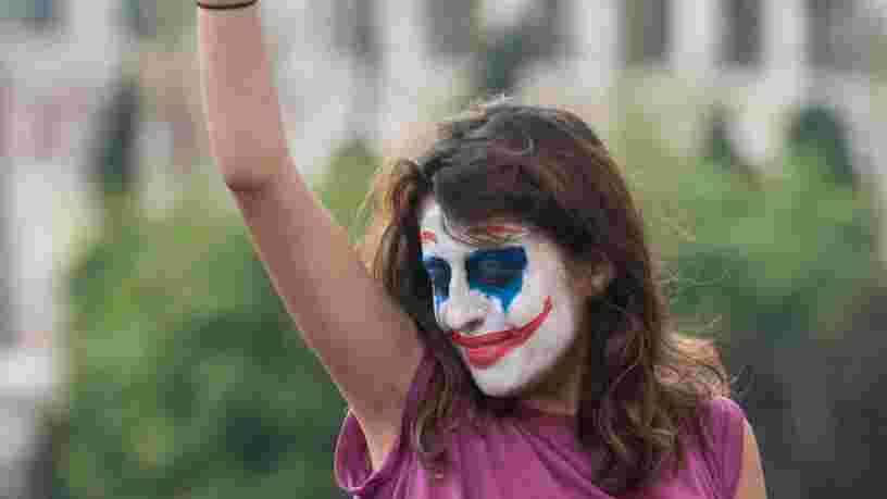 Le visage du Joker est devenu un symbole pour les manifestants au Liban