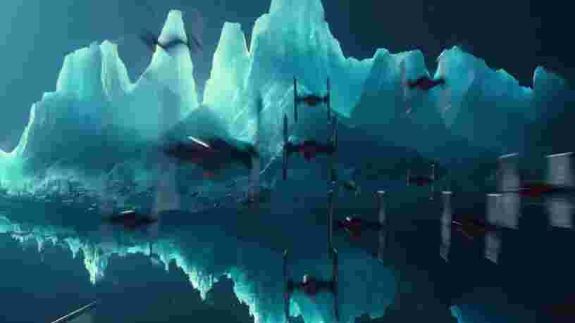 Pourquoi l'iceberg dans l'espace vu dans le trailer du prochain 'Star Wars' ne pourrait pas réellement exister