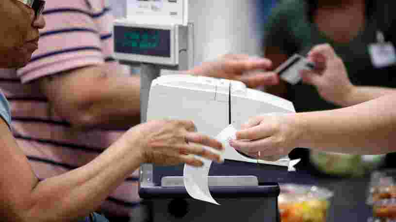 Le gouvernement veut stopper l'impression des tickets de caisse de moins de 10 €