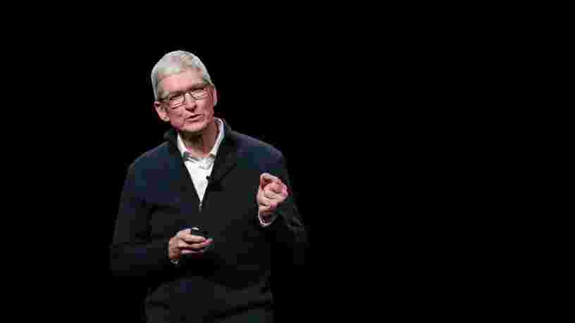 Le DG d'Apple Tim Cook estime que l'exploitation de données personnelles sous prétexte de progrès est un 'compromis trompeur'