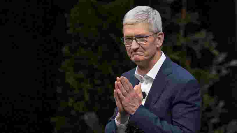 Apple vient d'être détrônée de sa place de société la mieux valorisée en Bourse