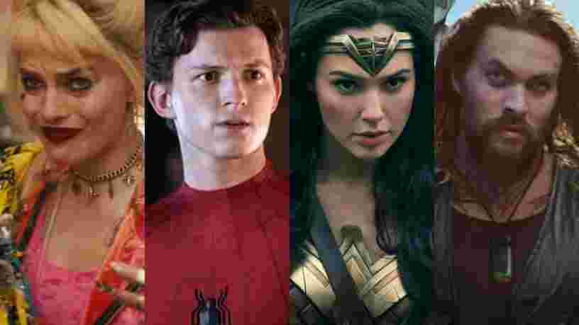 Tous les films de super-héros attendus à partir de 2020