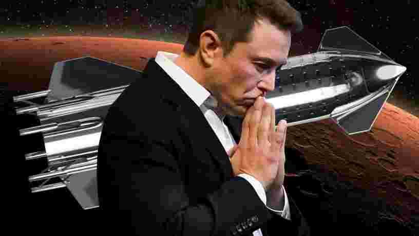 Elon Musk espère lancer son Starship pour la première fois 'd'ici 2 à 3 mois'