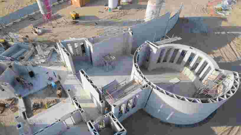 Dubaï abrite la plus grande structure imprimée en 3D au monde, construite avec l'aide de seulement 3 ouvriers