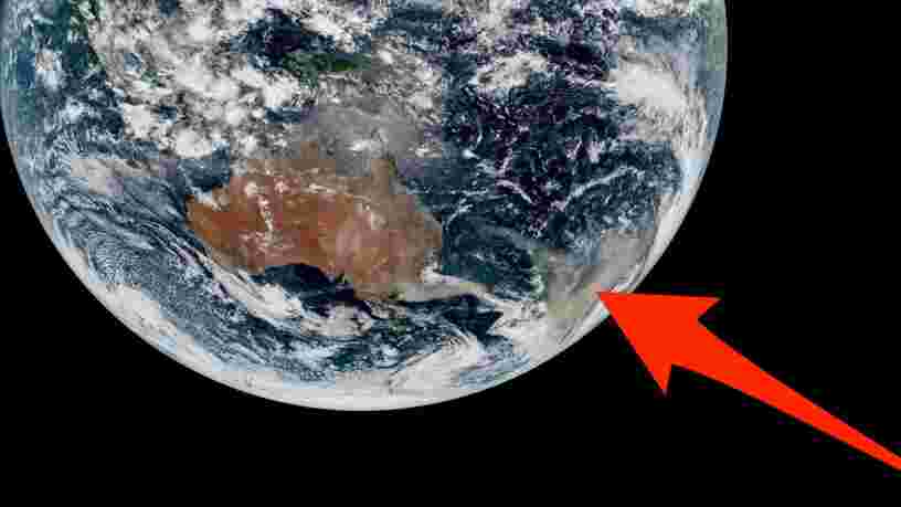 Des images satellites révèlent l'étendue des feux de brousse en Australie