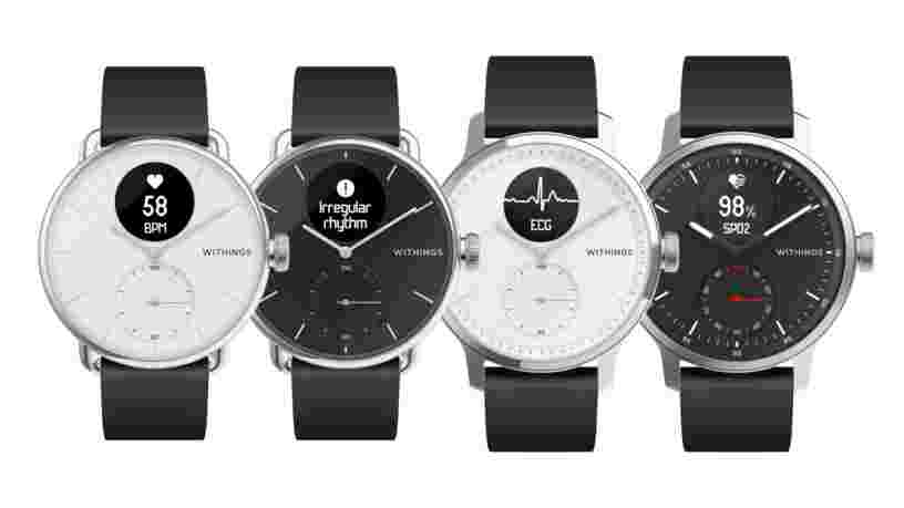 La ScanWatch de Withings est la première montre connectée capable de détecter l'apnée du sommeil