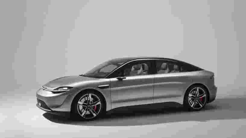Avec sa voiture électrique Vision-S, Sony créé la surprise au CES 2020