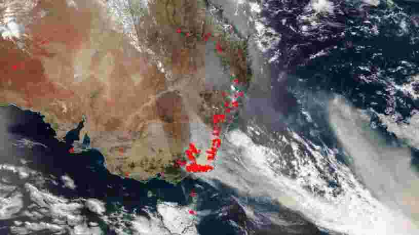 La NASA prévoit que la fumée des incendies en Australie fasse un tour du monde complet