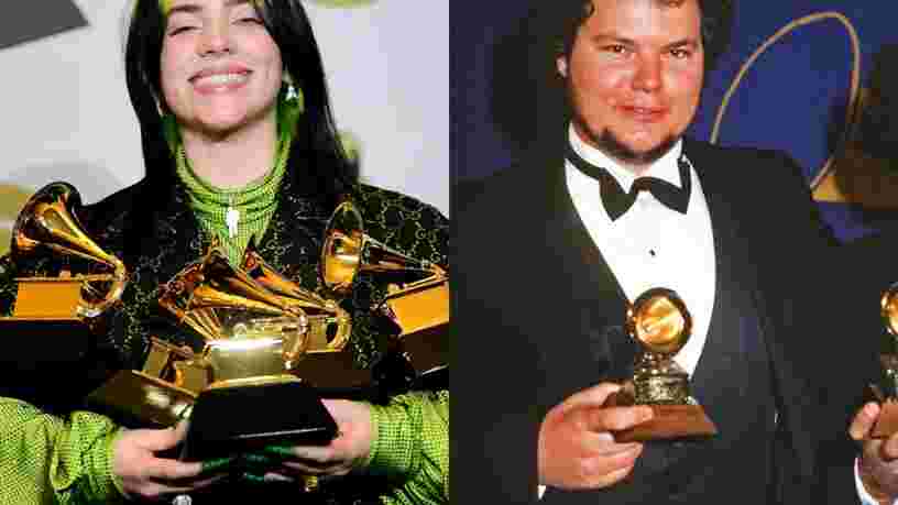Billie Eilish est la deuxième artiste de l'histoire à remporter les quatre principaux Grammys la même année