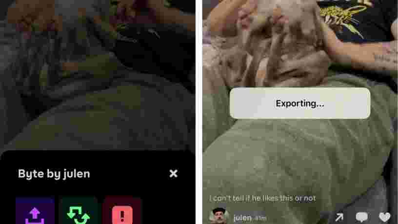 Le co-créateur de Vine a lancé Byte, une nouvelle application qui veut concurrencer TikTok mais qui a un gros défaut