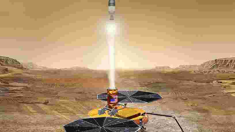 La NASA recrute un responsable pour superviser la première mission de retour d'échantillons de Mars