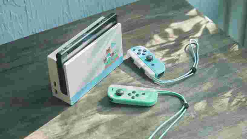 Nintendo va sortir une Switch aux couleurs d''Animal Crossing: New Horizons'