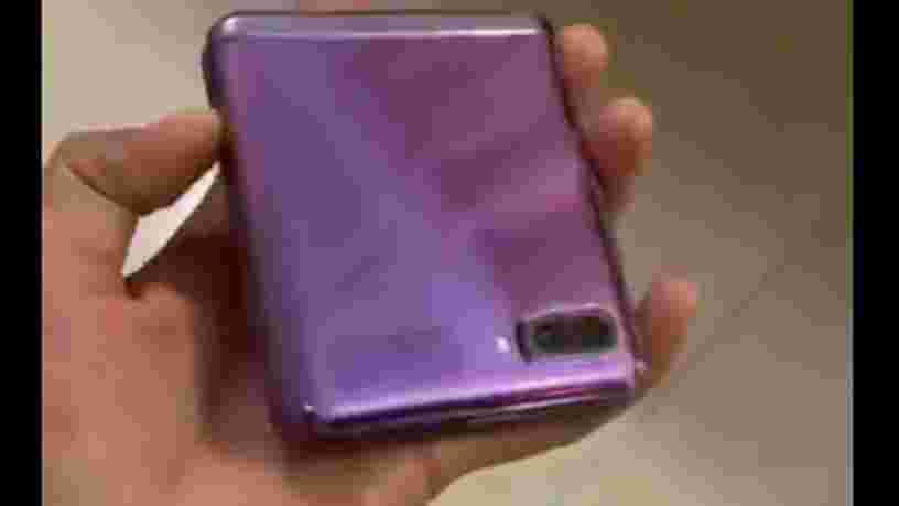 Une vidéo dévoilerait le prochain smartphone 'Galaxy Z Flip' de Samsung