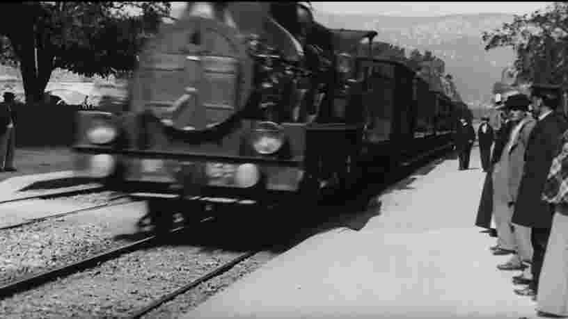 L'IA permet de reproduire en 4K 'L'arrivée d'un train en gare de la Ciotat' des frères Lumière