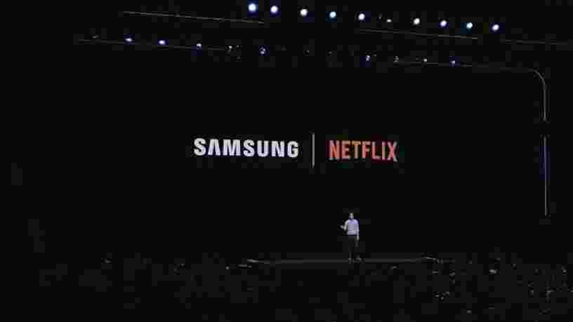 Samsung annonce un partenariat avec Netflix, avec des contenus exclusifs à la clé