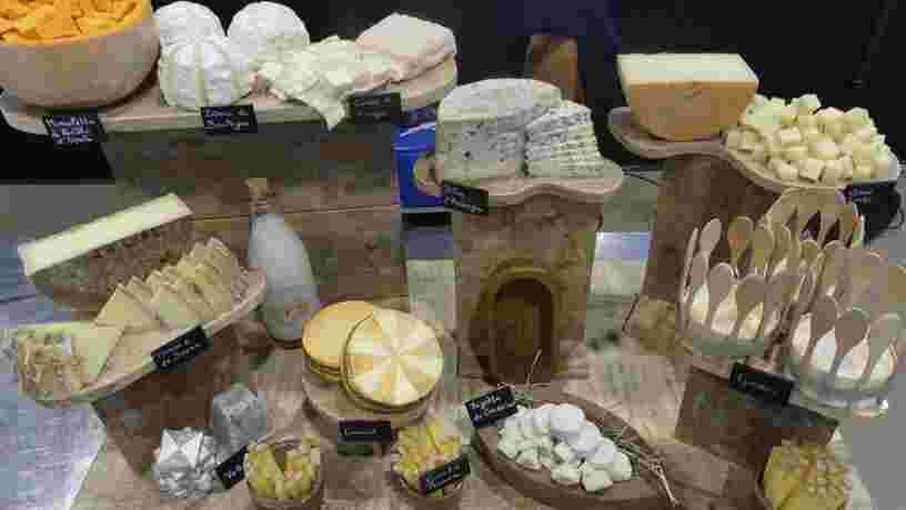 Voici les plus beaux plateaux de fromages qui étaient en compétition lors du Salon du fromage