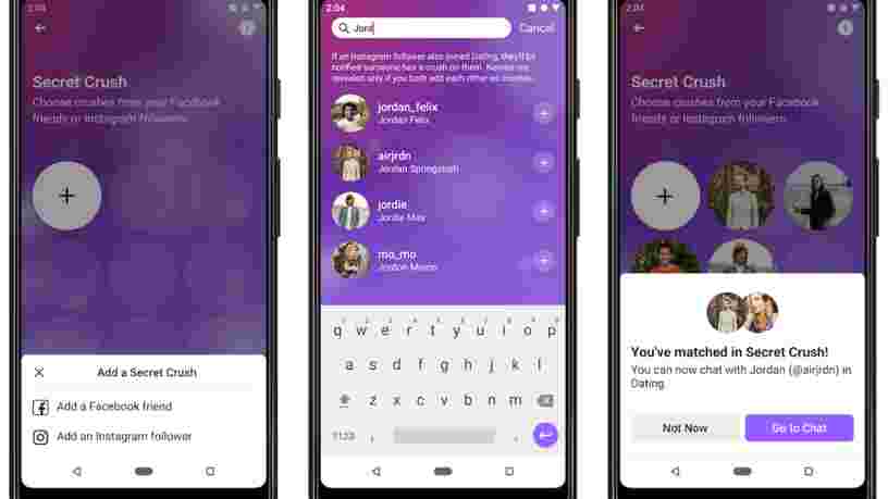 Le service de dating de Facebook sera lancé d'ici début 2020 en Europe... et les 6 autres choses à savoir dans la tech