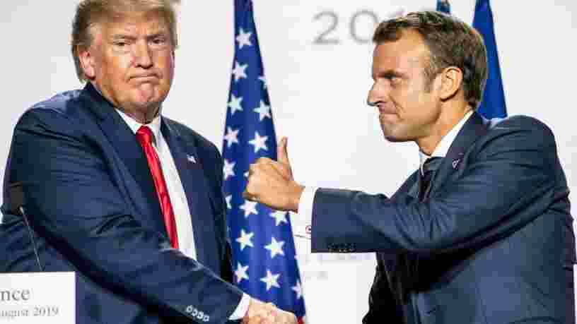 Taxe GAFA : Macron et Trump se donnent du temps pour éviter l'escalade entre la France et les Etats-Unis