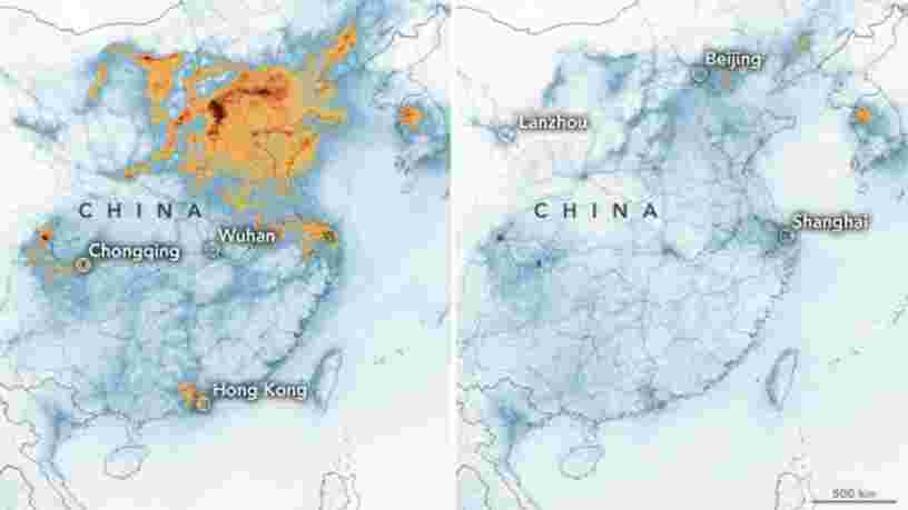 Coronavirus : la pollution en Chine a chuté significativement avec les mises en quarantaine