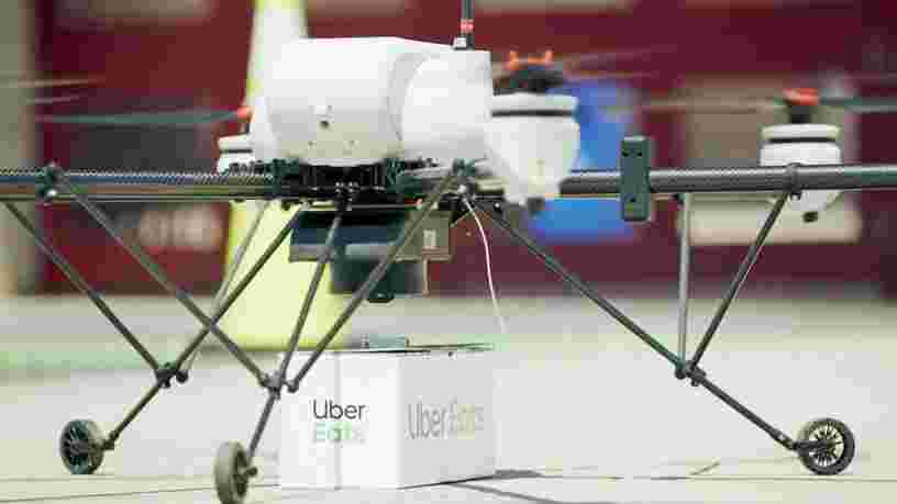 Uber Eats va tester les livraisons par drone aux États-Unis