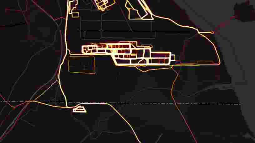 Une carte d'une appli de fitness pourrait avoir compromis des bases secrètes militaires à travers la planète