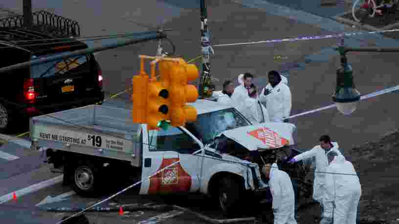 Une attaque au camion a fait 8 morts à New York — voici ce que l'on sait