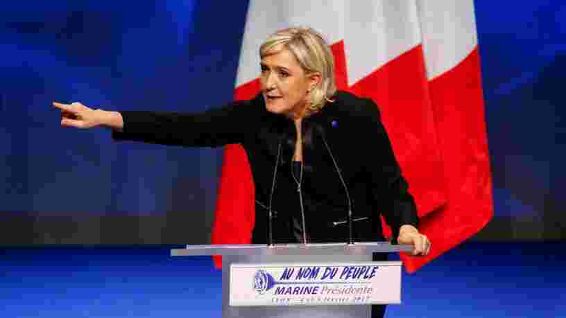 JPMorgan: l'euro chutera 'en l'espace de quelques semaines' si Marine Le Pen remportait la présidentielle