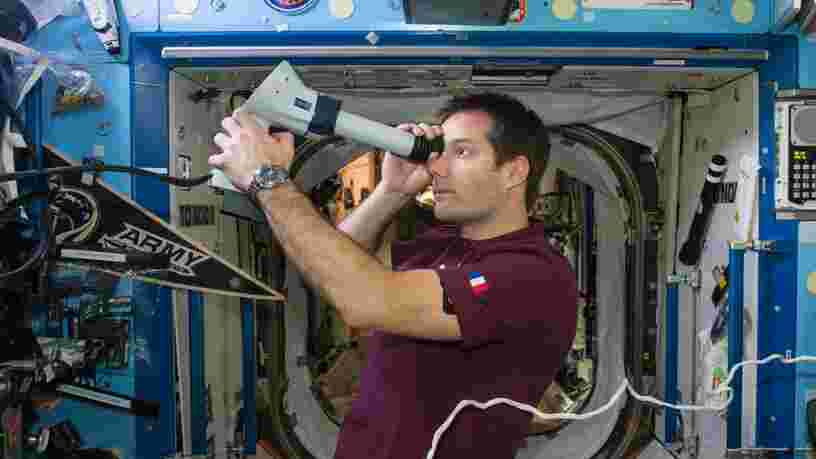 Thomas Pesquet dit qu’après son séjour dans l’espace sa langue n’arrivait plus à porter son propre poids