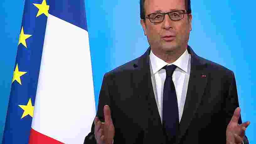 François Hollande annonce en direct qu'il ne se présentera pas à l'élection présidentielle de 2017