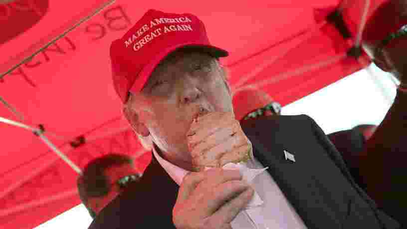 Pain de viande, burger McDonald's, céréales... Voici les plats préférés de Donald Trump