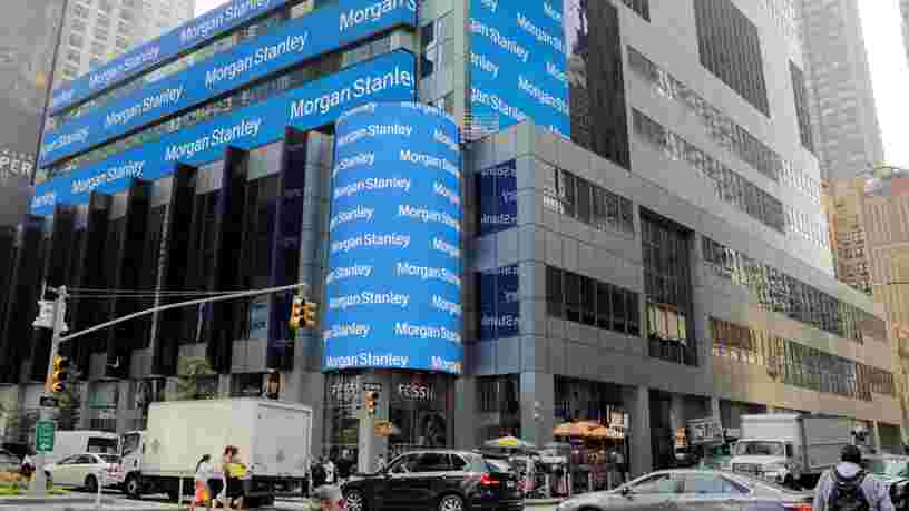 Morgan Stanley grimpe à la Bourse de New York après ses résultats trimestriels