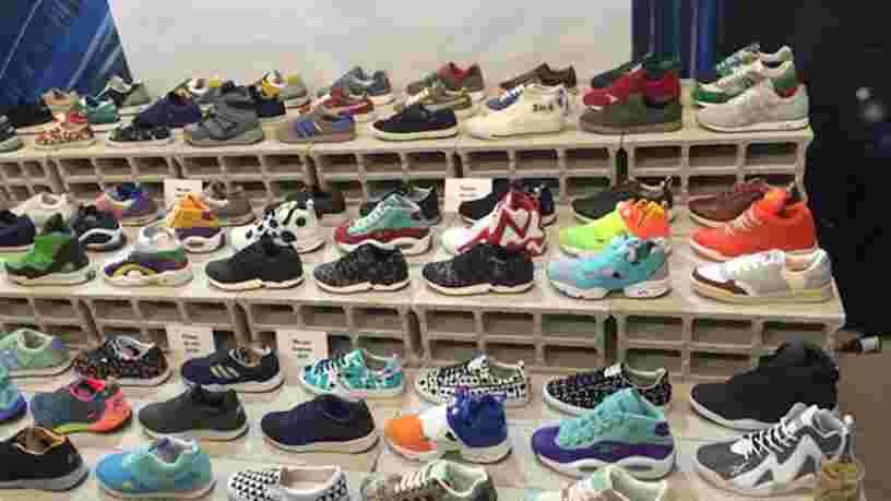 On a visité un des salons incontournables pour collectionneurs de sneakers — voici les modèles les plus chers qu'on a trouvés