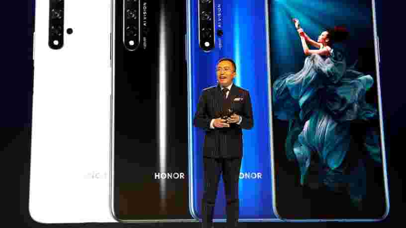 Huawei envisagerait déjà de retirer de la vente le prochain Honor 20 qui doit sortir en France le 21 juin
