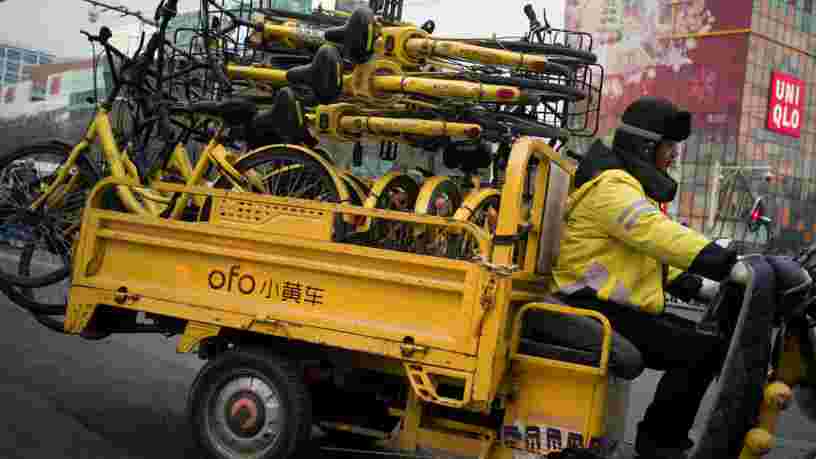 Ofo ferme sa division internationale et c'est un signe que la ruée des plateformes de vélos partagés vers de nouveaux marchés est terminée