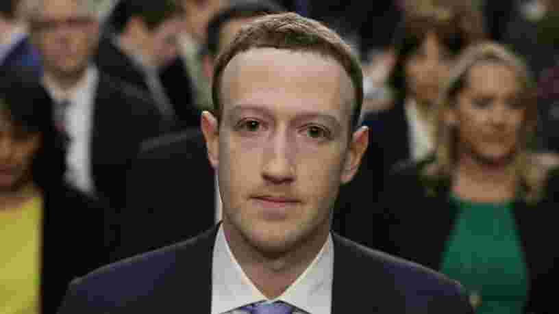 Le patron de Facebook Mark Zuckerberg aurait appelé Trump pour le féliciter après son élection en 2016