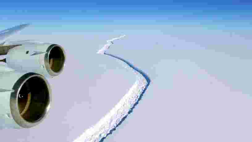 Une faille en Antarctique est sur le point de créer un iceberg géant de la taille de la Creuse