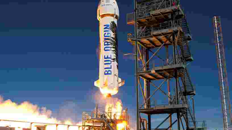 La société Blue Origin créée par Jeff Bezos s'allie avec Eutelsat pour développer ses lanceurs spatiaux réutilisables