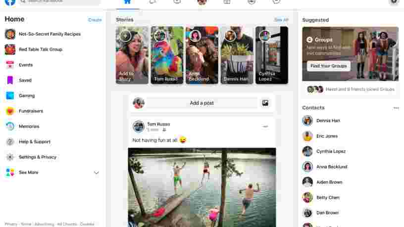 Design, Instagram, Messenger, groupes... Facebook apporte des changements importants et tente de faire oublier deux années de scandales