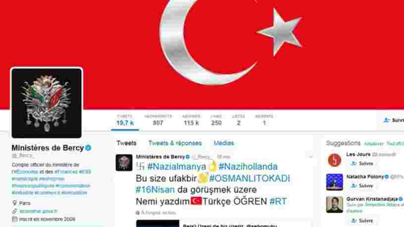 De Bercy à Amnesty International, des comptes certifiés Twitter ont été piratés pour diffuser des messages pro-Erdogan