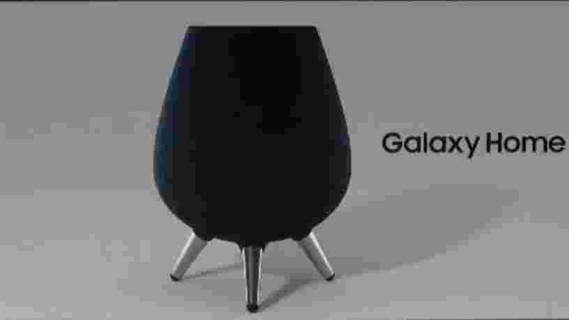 Samsung vient de présenter sa première enceinte intelligente, le Galaxy Home, pour concurrencer Amazon, Google et Apple