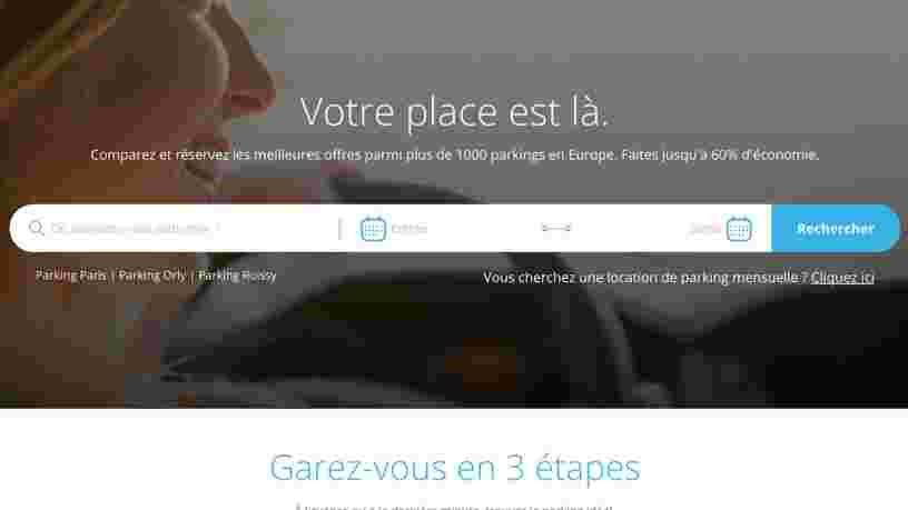 Une filiale de la SNCF investit 12M€ dans la réservation de places de parking en ligne à la carte
